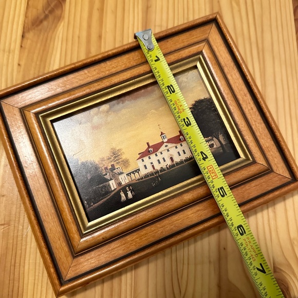 Mount Vernon Home George Washington Fine Art Framed Print Picture Sullins House - Picture 10 of 12